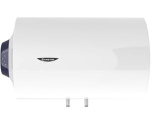 Ariston Blu1 Eco H - Termo Eléctrico 80 Litros, Calentador de Agua Eléctrico Horizontal con Función ECO y Regulación Externa, 45x47x75,8 - Calentadores Instalación en España Rango F)