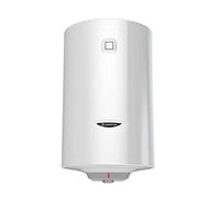 Ariston - Calentador de agua eléctrico de pared termoeléctrico 80 l de acumulación PRO1 R con casquillo izquierdo vertical, color blanco