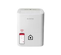 Ariston - Deshumidificador Silencioso Bajo Consumo Portátil Wifi, 16L/día + Depósito de 3L - Deshumidificadores de Humedad 30/44 m², 24,5x35x51 cm - Dehumidifier Fabricado para Instalación en España