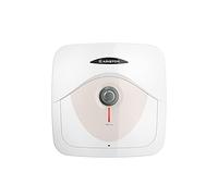 Ariston Dune RS - Calentador eléctrico de 10 litros, 36 x 30 x 36 cm, hervidor eléctrico con pantalla LED para control de temperatura, instalación en Italia, bajo fregadero, beige, 220 V, clase