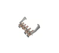 Ariston - Grifo Accesorio para Calefacción Caldera Lavabo y Ducha, Kit de 3 Grifos Compatible con Calderas Ariston para Controlar el Flujo de Agua y de Gas, Fabricado para Instalación en España