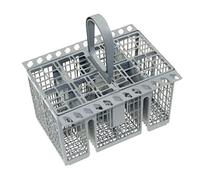 Ariston Hotpoint C00257140 - Cesta para cubiertos (207 x 160 x 220 mm), color gris