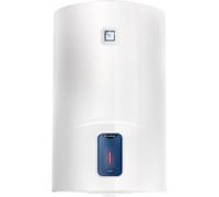 Ariston Lydos R - Termo Electrico 80 Litros, Calentador de Agua Eléctrico Vertical con Regulación Externa y Titanio en el Depósito 48x45x56, Calentadores Instalación en España Eficiencia C Rango(A+/F)