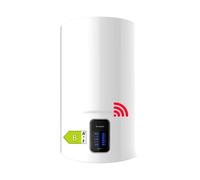 Ariston, Lydos Wifi - Termo Eléctrico 100L Vertical, Calentador de Agua Eléctrico 100 Litros con ECO-EVO 47x45x91,3 - Calentadores Instalación en España, Eficiencia B Rango(A+/F) Compatible con Alexa