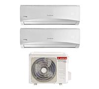 Ariston PRIOS25UI+PRIOS35UI+DUAL50XD0-0 Prios 9+2 Climatizador Fijo Split WiFi Ready, Color Blanco, Dual 9+12