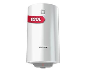 Ariston PRO 1 R 100 litros - Calentador de agua eléctrico vertical de pared - Resistencia blindada - Rueda de ajuste de temperatura - Diseñado para instalar en Francia