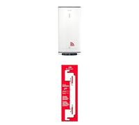 Ariston Velis Pro Wifi - Calentador de Agua Eléctrico Bajo Consumo Multiposición, Termo Eléctrico 30 Litros Plano + Instafix, Soporte Universal Termo Electrico