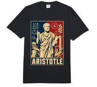 Aristóteles Clásico Griego Filósofo Símbolo Lógico Comfort Colors Adult Heavyweight T-Shirt