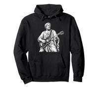 Aristóteles Tocando Guitarra eléctrica Amante de la música Sudadera con Capucha