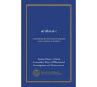 Arithmetic: determining the achievement of pupils in the addition of fractions