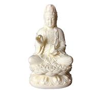 Aritjt Kwan Yin/Quan Yin Buda Sentado en una Estatua de Loto, Kuanyin Diosa de la Misericordia