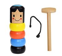 Aritynu Juguete Tradicional Japonés de Madera para Hombre, Truco de Magia | Construcción de Madera, Tamaño de 3x3x10 Cm, Divertido Accesorio de Escenario de Plano, Requiere Distancia entre el