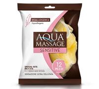 ARIX | 12 esponjas de malla hipoalergénicas para peeling corporal, esponja de baño-ducha para masaje relajante, activa la microcirculación, esponja suave para cuerpo - 12 unidades