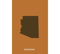 ARIZONA COPPER TRAIL- Premium Lined Journal | 6" x 9" | Soft Cover | 120+ Pages - Bold State-Inspired Design: A High-Quality State Notebook - Ideal for School, Work, or Everyday Notes