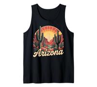 Arizona Desert Southwest Viajes Aventura Vacaciones Camiseta sin Mangas