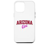 Arizona Girl, Vintage Varsity Print Women Teen Girls Tween Carcasa para iPhone 12 Pro MAX