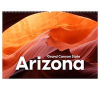 Arizona - Grand Canyon State (Wandkalender 2026 DIN A2 quer), CALVENDO Monatskalender: Entdecken Sie die utopische Landschaft von Arizona.