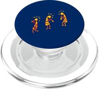 Arizona Kokopelli - Flauta Tribal Colorida PopSockets PopGrip para MagSafe