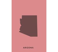 ARIZONA PAINTED DESERT - Premium Lined Journal | 6" x 9" | Soft Cover | 120+ Pages - Bold State-Inspired Design: A High-Quality State Notebook - Ideal for School, Work, or Everyday Notes