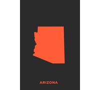 ARIZONA PHOENIX HEAT- Premium Lined Journal | 6" x 9" | Soft Cover | 120+ Pages - Bold State-Inspired Design: A High-Quality State Notebook - Ideal for School, Work, or Everyday Notes