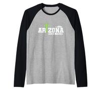 Arizona Road Trip Estado de América EE.UU Camiseta Manga Raglan