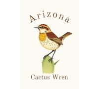 Arizona State Bird Cactus Wren (Campylorhynchus brunneicapillus) Notebook, Journal for Men, Women, Young Adults, Teens, Kids, Gift for Bird Watchers, ... 120 White Lined Pages, 6"x9", Eco-Friendly
