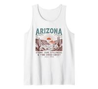 Arizona Stone Sun Stillness Tiempo Seco Dulce Camiseta sin Mangas