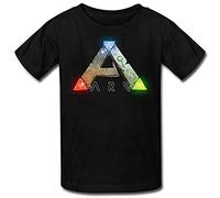 Ark Logo Ark Survival Evolved - Camiseta para hombre, color negro, Negro , L