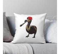 Ark Survival Evolved Stoned Dodo - Funda de almohada cuadrada de poliéster y lino, terciopelo, con cremallera, decorativa, funda de almohada