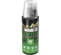 ARKA Abono de Hierro Acuario 118 ml Plants FE - Fertilizante semanal contra Hojas Amarillas - para Plantas Verdes y sanas - sin nitratos ni fosfatos - Ideal Acuario plantado de Agua Dulce