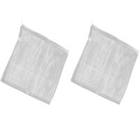 ARKA Bolsa de Material filtrante - 500 ml - Bolsa de Nylon Cierre de Cremallera, Ideal para el Material filtrante en acuarios y estanques, Duradera y Resistente a la Rotura. (Paquete de 2)