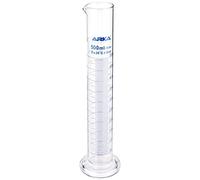 ARKA Cilindro Graduado - 500 ml - de Vidrio de borosilicato 3.3 - Instrumento de precisión en Calidad de Laboratorio para mediciones exactas en la acuariofilia y más allá, Robusto y Claro.