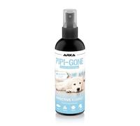 ARKA Eliminador de orina para Perro - Spray Pipi-Stop 100 ml - Limpiador enzimático Fuerte contra orina, vómito y heces - Spray biológico para Alfombra, sofá y Suelo - Seguro para Perros y niños