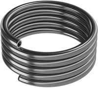 ARKA Manguera de PVC - 16/22 mm, 5 m, Gris - Manguera Flexible Duradera Ideal para acuarios, estanques, hogar y Taller, favorece la circulación eficaz del Agua y el Aire