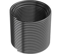 ARKA Manguera de PVC - 4/6 mm, Gris, 10 m - Manguera Duradera para Sistemas de acuarios, Adecuada para Aplicaciones de Manguera de Agua y Aire