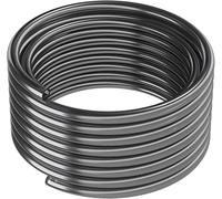 ARKA Manguera de PVC - 9/12 mm, Gris, 10 m - Manguera Robusta y Flexible, Ideal para su Uso como Manguera de Acuario, Manguera de Agua y Manguera de Aire
