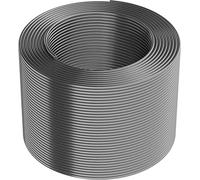 ARKA Manguera de Silicona - 4/6 mm, 200 m, Gris - Conforme a la FDA, Manguera Duradera para Acuario, Manguera de Agua y Manguera de Aire, Resistente al ozono y al CO2