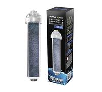 ARKA myAQUA Resinfilter, 500ml - Filtro de Agua ultrapura de Alto Rendimiento con Resina de lecho Mixto, Elimina silicato, nitrato y TDS, rellenable, con Cambio de Color Visual.