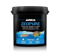 ARKA Zeopure - 14 kg - Medio filtrante de zeolita, filtra toxinas y Metales Pesados en el Acuario