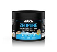 ARKA Zeopure - Gránulos de zeolita para Todos los acuarios de Agua Dulce y Salada | Granulometría: 5-9 mm | Incluye Bolsa filtrante | Reduce amonio, nitrato y fosfato | Contenido: 500 g