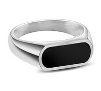 Arkai by Trendhim Anillo para hombre | Anillo de sello Orisun con jade africano en tono dorado hecho de acero inoxidable | Diseño danés | Joyería masculina expresiva para el día a día y ocasiones