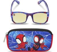 ARKAID Spider-Man - Gafas de sol para niños con funda, paquete de 2 oficiales de Marvel Kids | UV 400 | Talla única para la mayoría de los niños