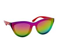 ARKAID Wonder Woman - Gafas de sol para niñas | Oficiales DC Blue Sparkling Cateye Shades | Seguro UV 400 | Talla única para la mayoría de los niños