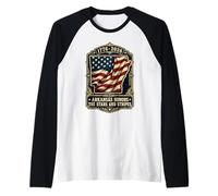 Arkansas 1776-2026 Honors The Stars and Stripes Camiseta Manga Raglan