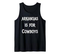 Arkansas es para Cowboys Camiseta sin Mangas