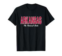 Arkansas - The Natural State - Throwback Design - Classic Camiseta