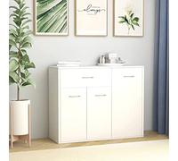 ARKEM Aparador de Madera contrachapada Muebles Salon aparadores para Salon Mueble aparador Salon Mueble Auxiliar Cocina Blanco 88x30x70 cm