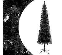 ARKEM Árbol de Navidad Delgado Negro 210 cm Arbol De Navidad Desplegable Christmas Tree