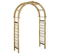 ARKEM Arco de celosía de Madera de Pino Verde impregnada Pérgola Celosía Jardín Patio Cenador Plantas Trepadoras al Aire Libre Duradero