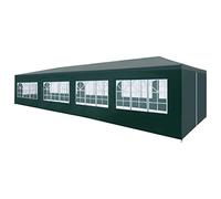 ARKEM Carpa para Celebraciones Verde 3x12 m Tendal Exterior Gazebo De JardíN Carpa Camping